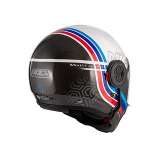 Casco modular NZI Minimod Watson White Black Power