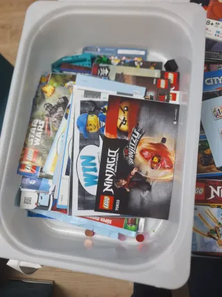 caja lego mas caja con instrucciones.