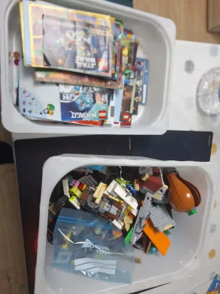 caja lego mas caja con instrucciones.