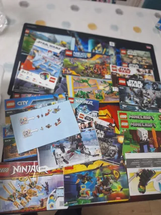 caja lego mas caja con instrucciones.