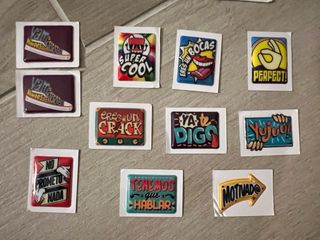 Pegatinas Grefusa Países y Frases