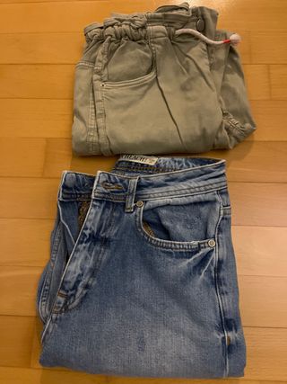 Pantalones largos vaqueros