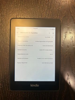 Kindle Paperwhite 10ª Geração Caixa Original