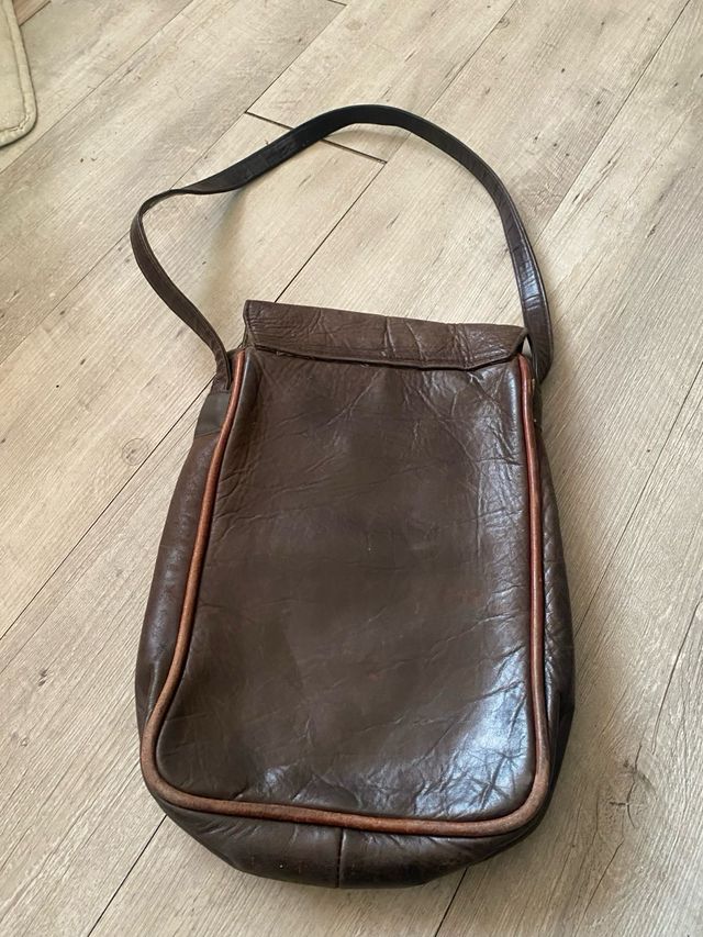 Bolso de pell estil vintage