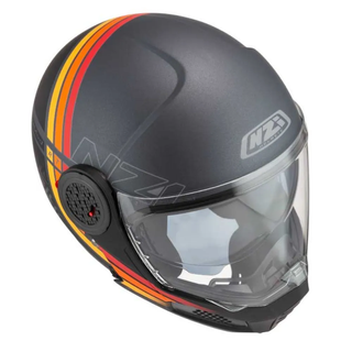 Casco modular NZI Minimod Watson Negro Rojo