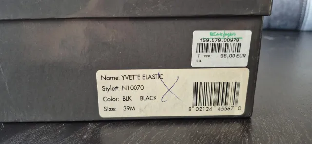 Sandalias cuña Calvin Klein negras