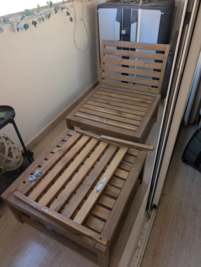 Sofá modular jardim 2 lugares IKEA NAMMARO