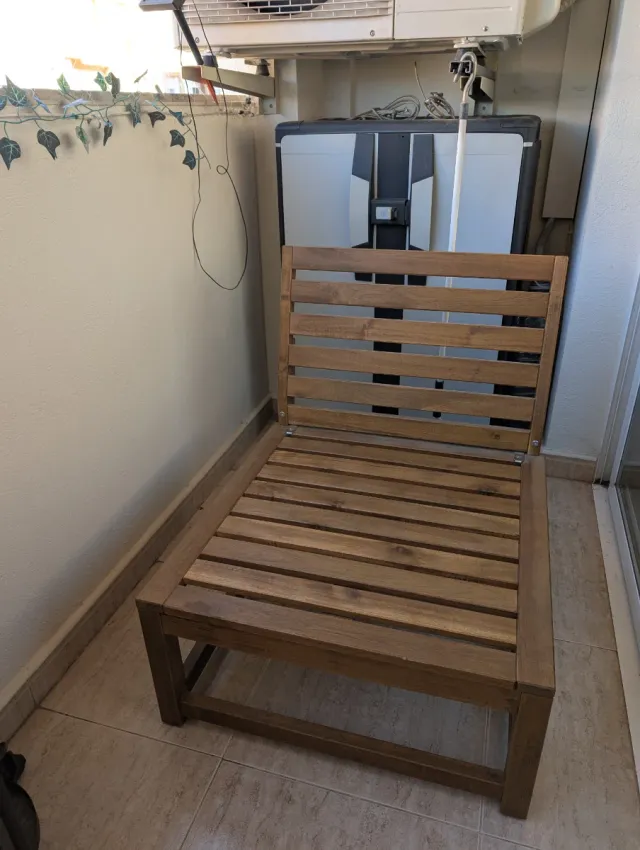 Sofá modular jardín 2 plazas IKEA NAMMARO