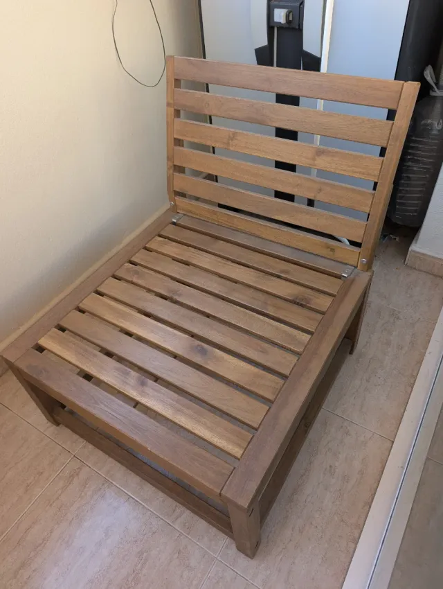 Sofá modular jardín 2 plazas IKEA NAMMARO