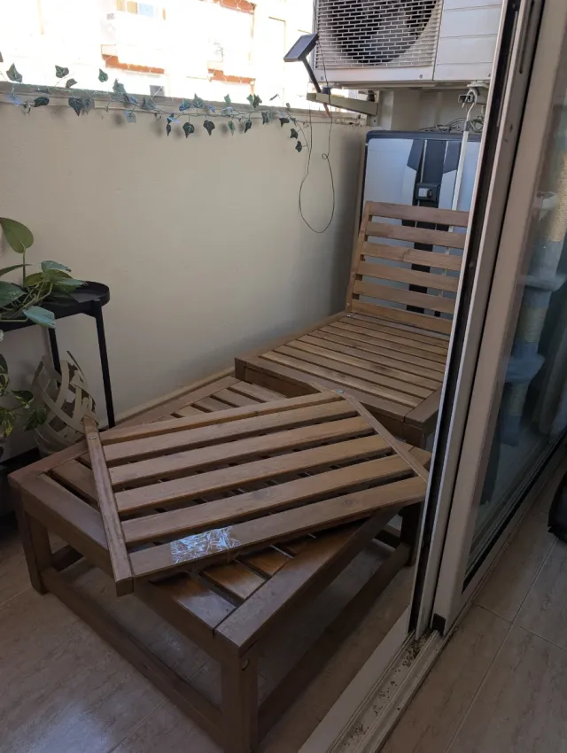 Sofá modular jardim 2 lugares IKEA NAMMARO