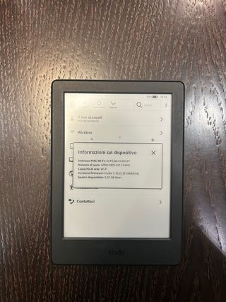 Kindle 8ª Geração Preto