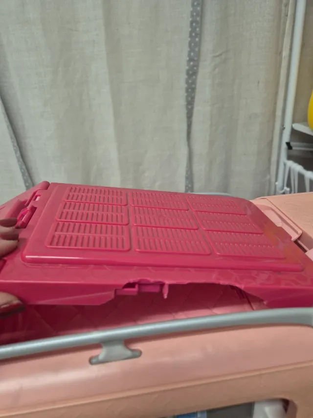 Caravana Barbie rosa extensible