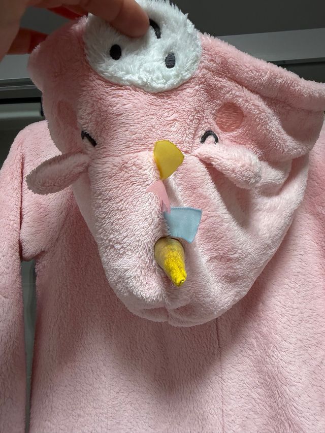 Pijama Unicornio Rosa Talla 5-6