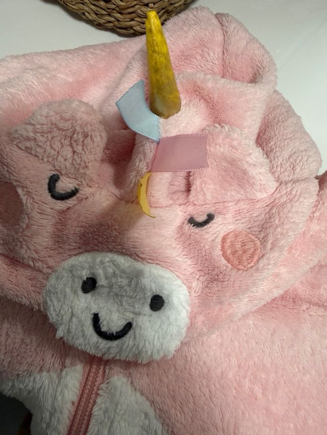 Pijama Unicornio Rosa Talla 5-6
