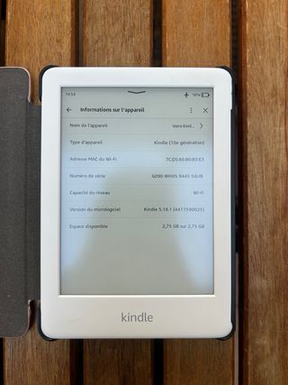 Kindle 10ª Geração com Capa