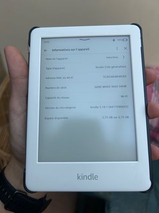 Kindle 10ª Geração com Capa