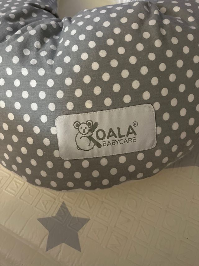 Cuscino allattamento Koala Babycare pois