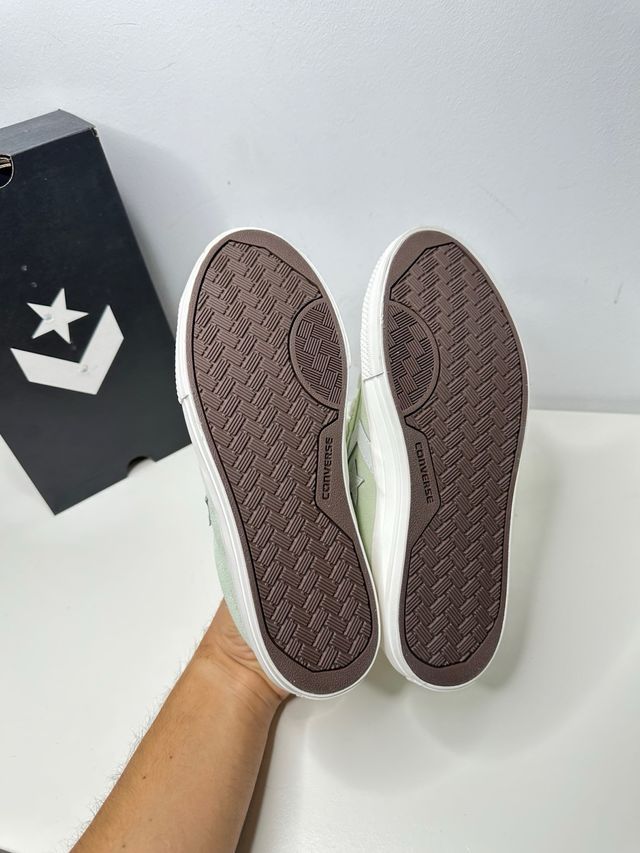 Converse Star Player Verde Blanca Talla 37