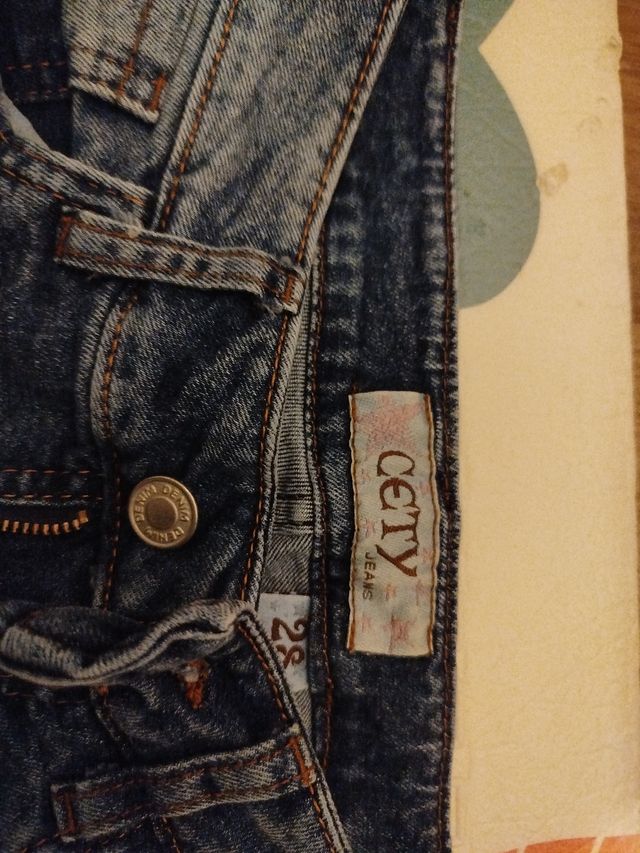 Pantalones vaqueros GETY azules talla 28