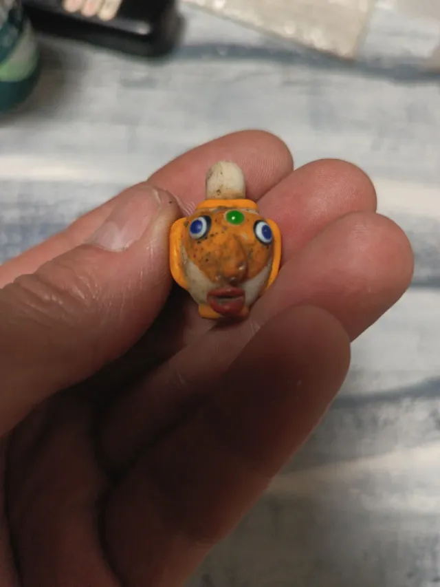 Amuletos pasta vidrio