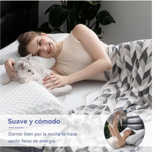 Topper Amazon 80x190 de 7cm Viscogel Nuevo