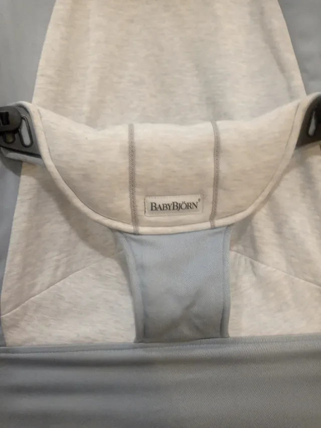 Hamaquita BabyBjorn  Celeste y gris