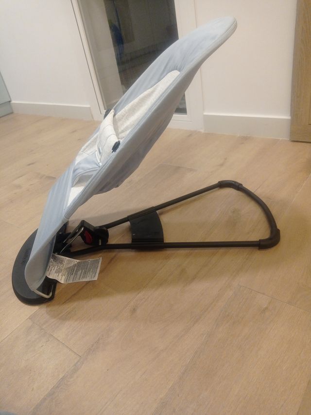 Hamaquita BabyBjorn  Celeste y gris