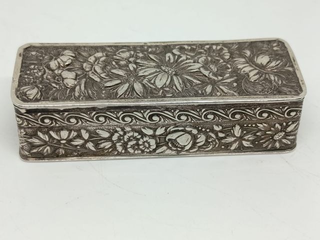 Cajita antigua plata 925 argent