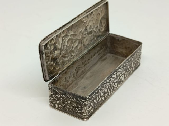 Cajita antigua plata 925 argent