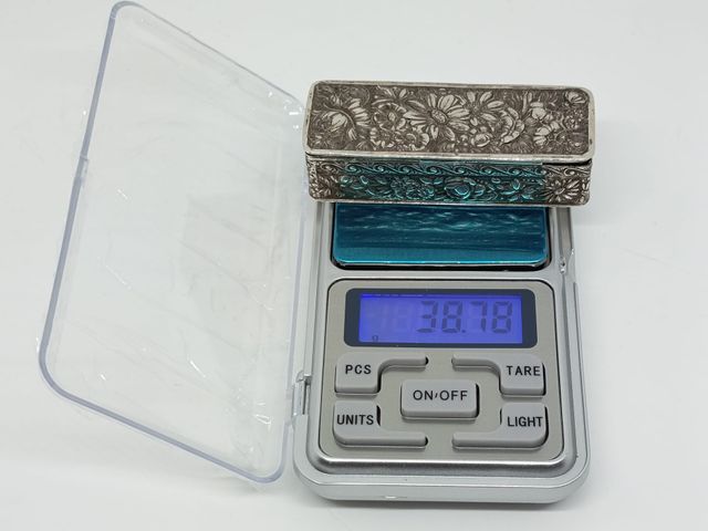 Cajita antigua plata 925 argent