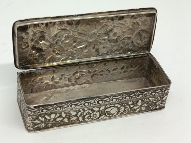 Cajita antigua plata 925 argent