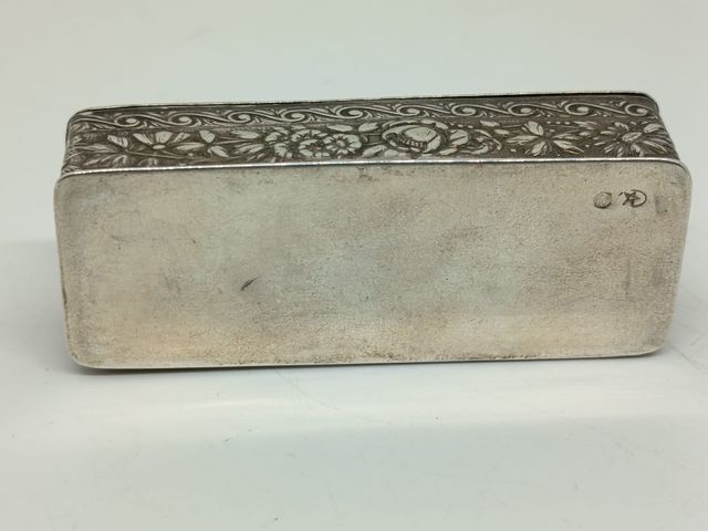 Cajita antigua plata 925 argent