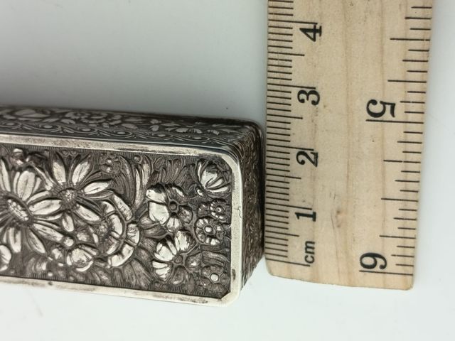 Cajita antigua plata 925 argent