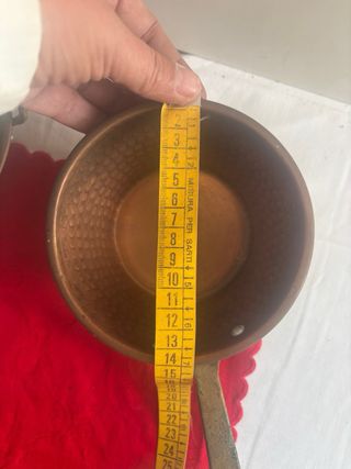 Set 5 pezzi rame antico