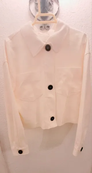 Chaqueta de algodón forrada mujer