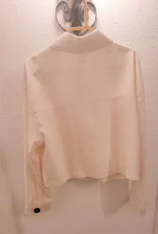 Chaqueta de algodón forrada mujer