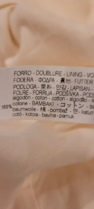 Chaqueta de algodón forrada mujer