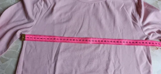 Jersey cuello cisne rosa T15/16 años a estrenar