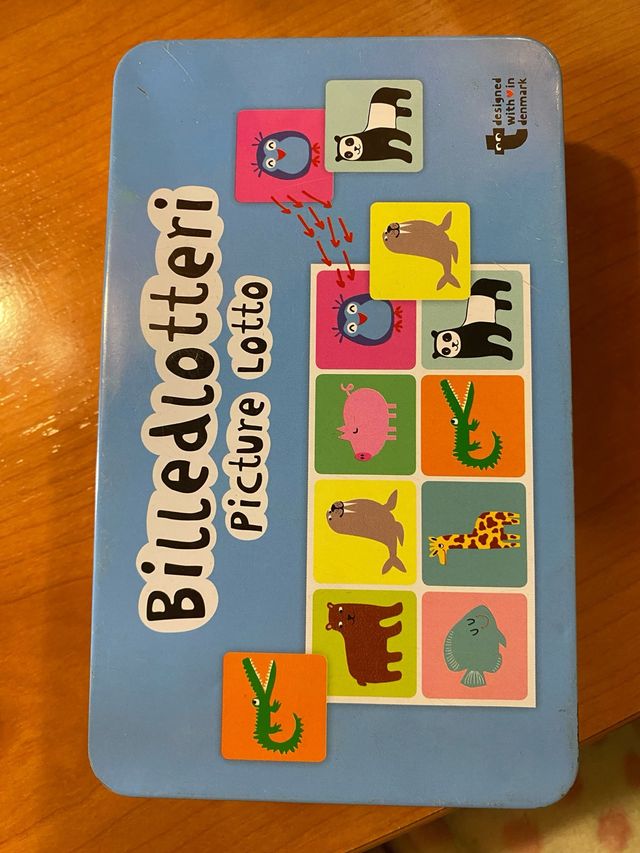 Juego de mesa Billelotteri Picture Lotto