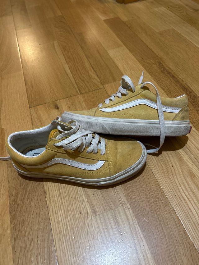 Vans Amarillas Talla 38