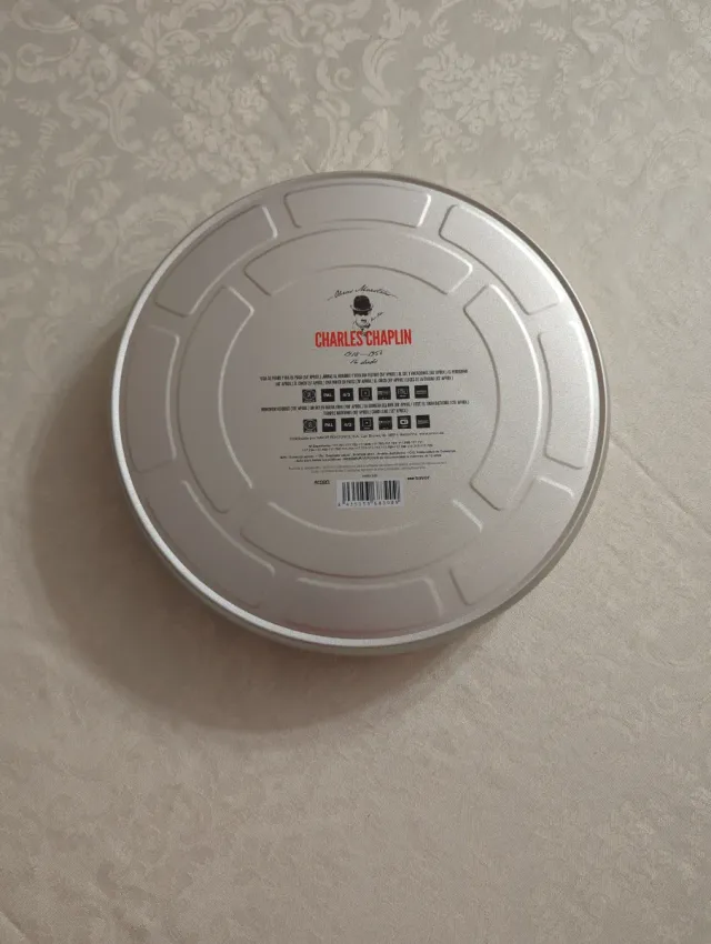 Lata Decorativa Charles Chaplin