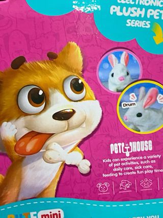 Peluche Interativo Mini Cão Novo