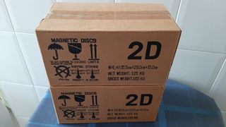 Cajas de Disquetes 5.25 y 3.5 (Nuevas)