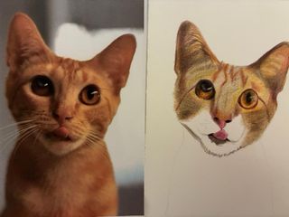 Retrato personalizado a grafito