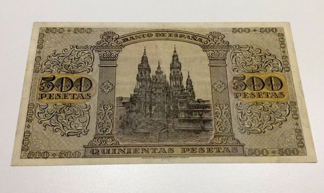 Billete 500 Pesetas año 1938
