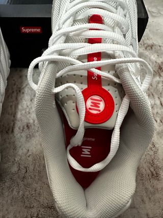 Nike Shox Ride 2 SP x Supreme Talla 43 Blancas