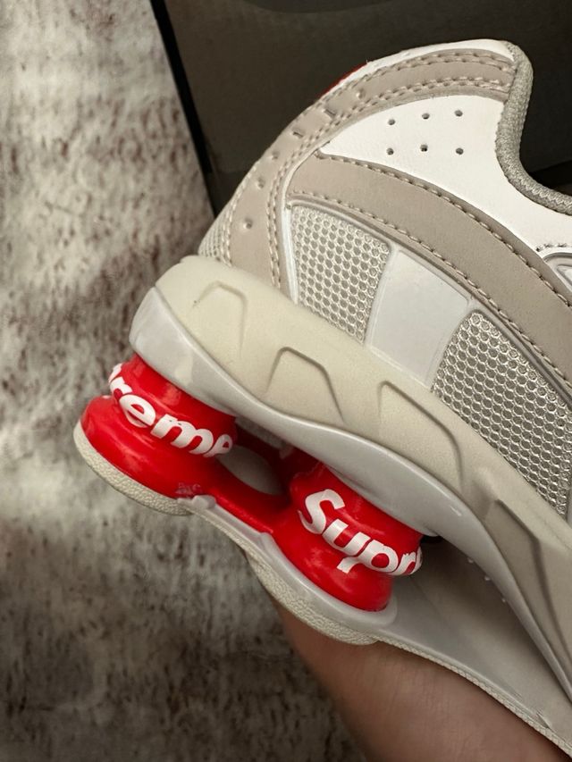 Nike Shox Ride 2 SP x Supreme Talla 43 Blancas