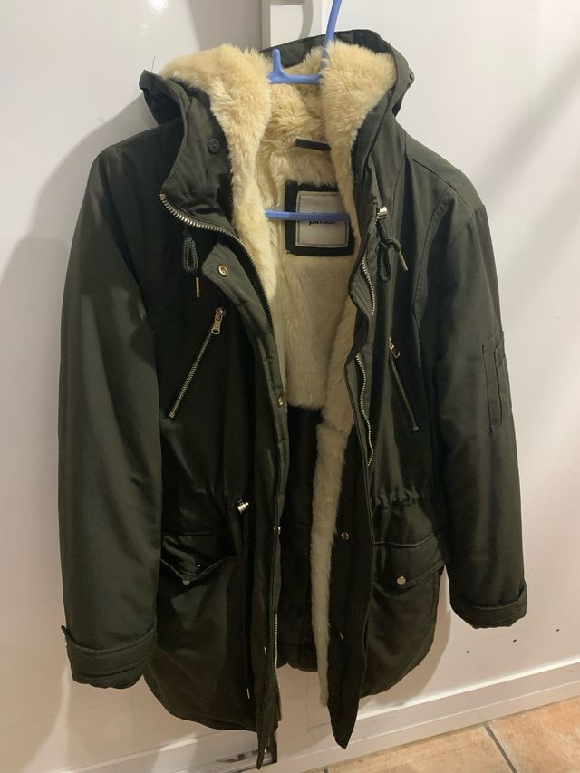 Abrigo de invierno verde