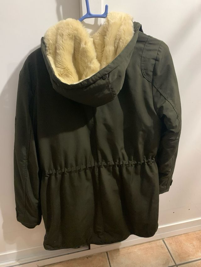 Abrigo de invierno verde