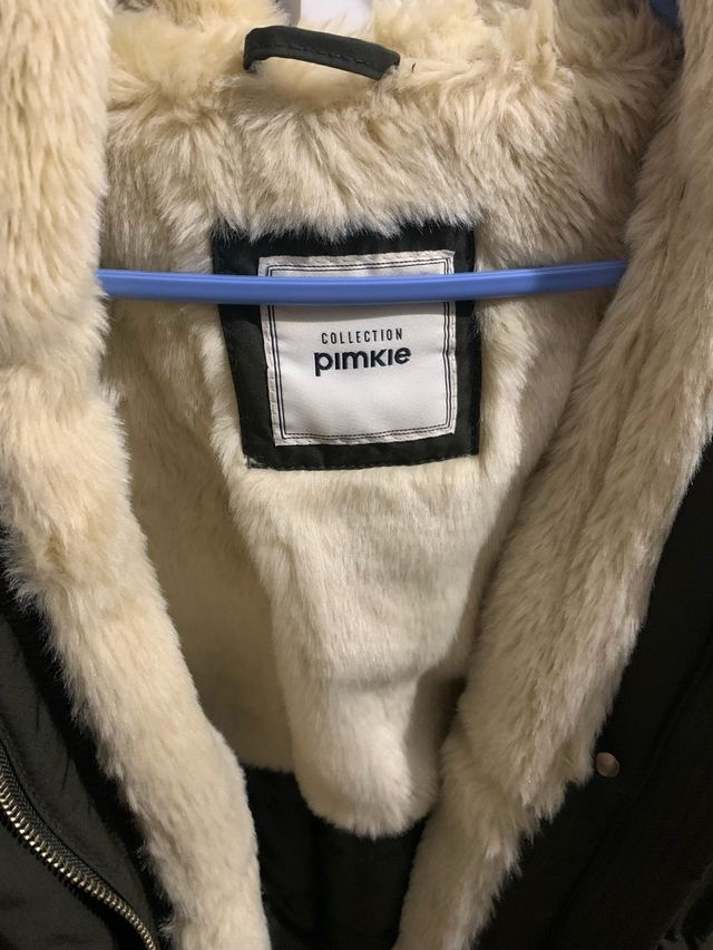 Abrigo de invierno verde